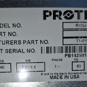 Electric Heater - Sleek Silver Design